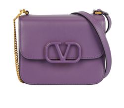VSling Crossbody, Leather, Purple, DB/B, 2*